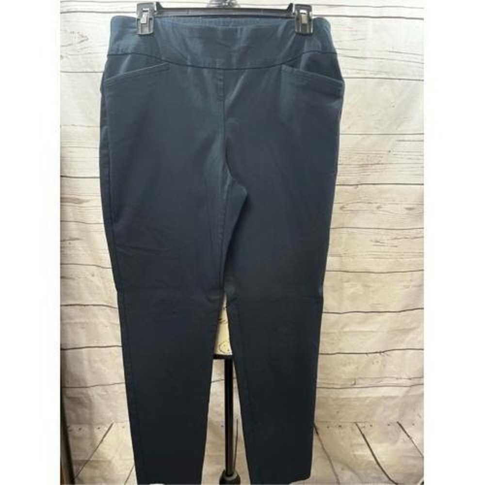 Van Heusen Womens‎ Black Stretch Pants Size 10 Regular Pull On